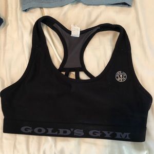 Black Gold’s Gym sports bra